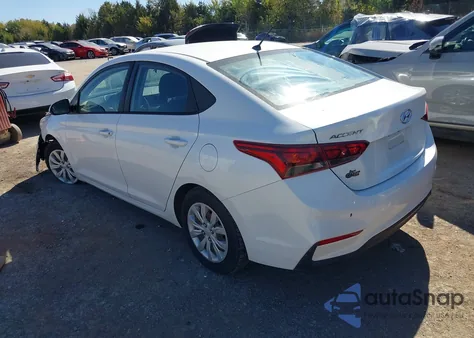 2020 Hyundai Accent Se z USA, uszkodzony, nr VIN 3KPC24A6XLE113967